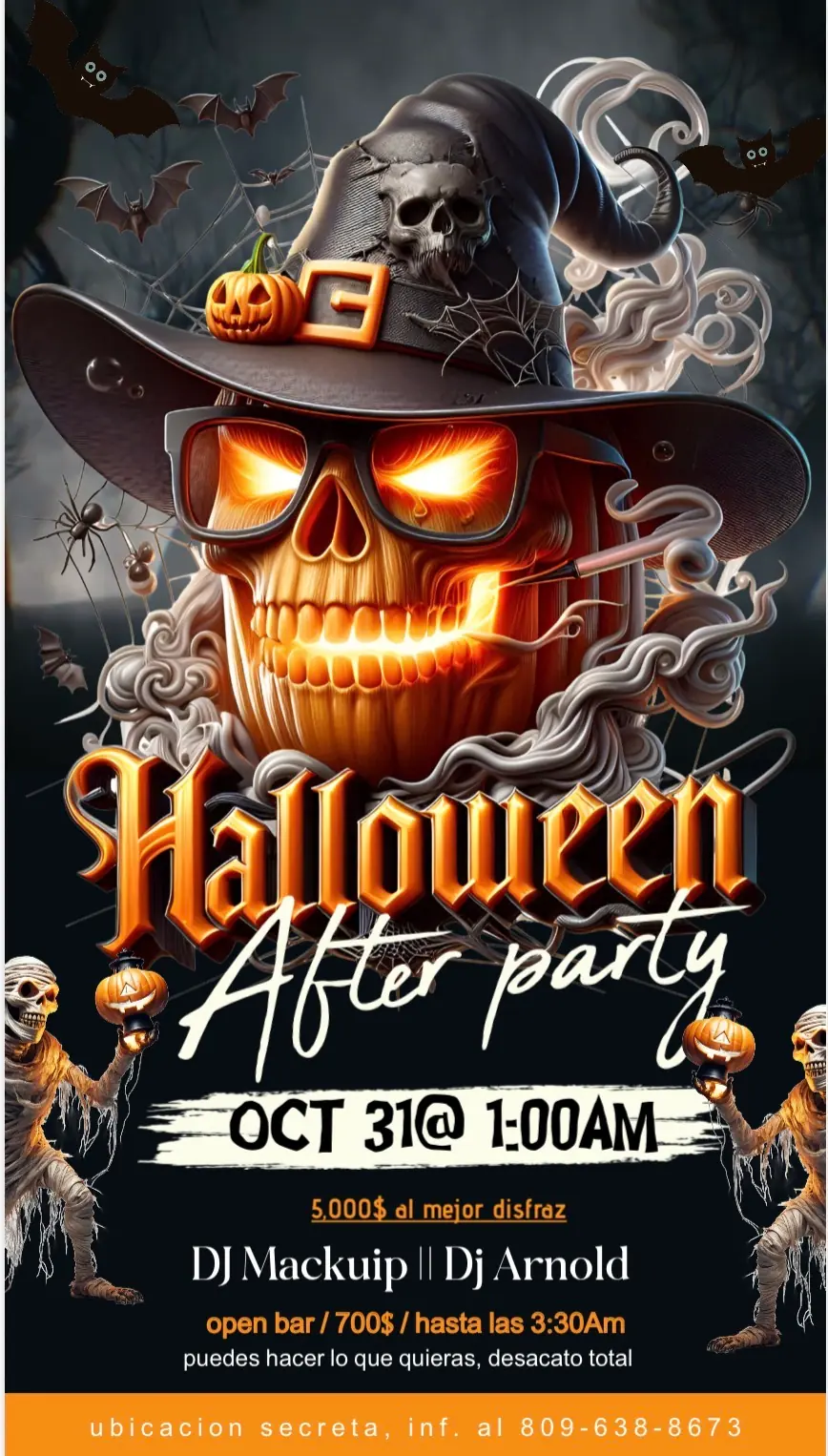 After party Halloween