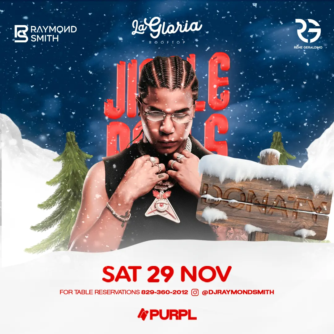 DONATYY🎤   JINGLE BELLS❄️ OPEN BAR ALL NIGHT