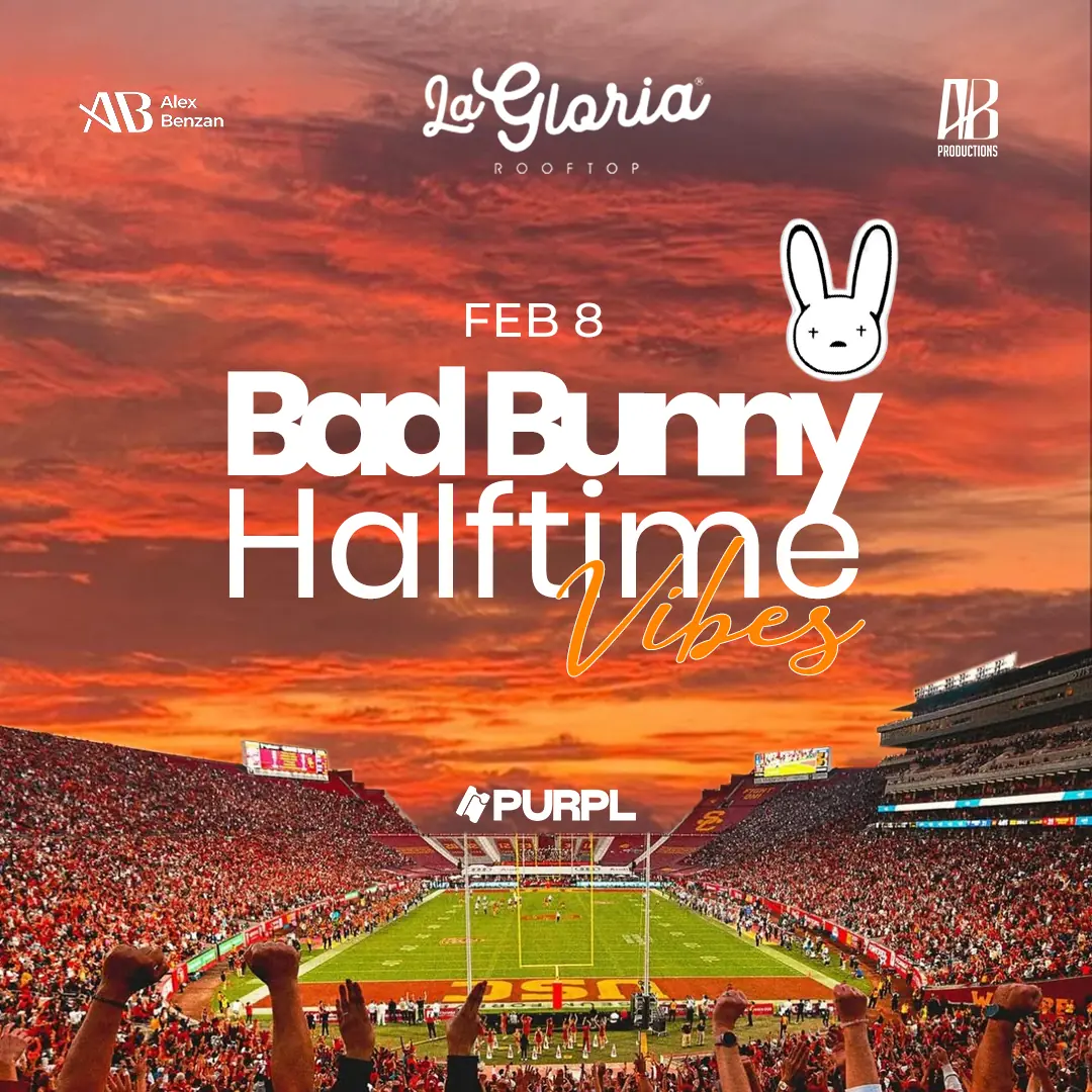 Bad Bunny Halftime Vibes 🐰🔥