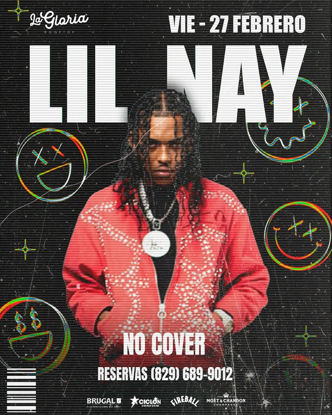 VIERNES DE ARTISTAS EN LA GLORIA @LIL NAY