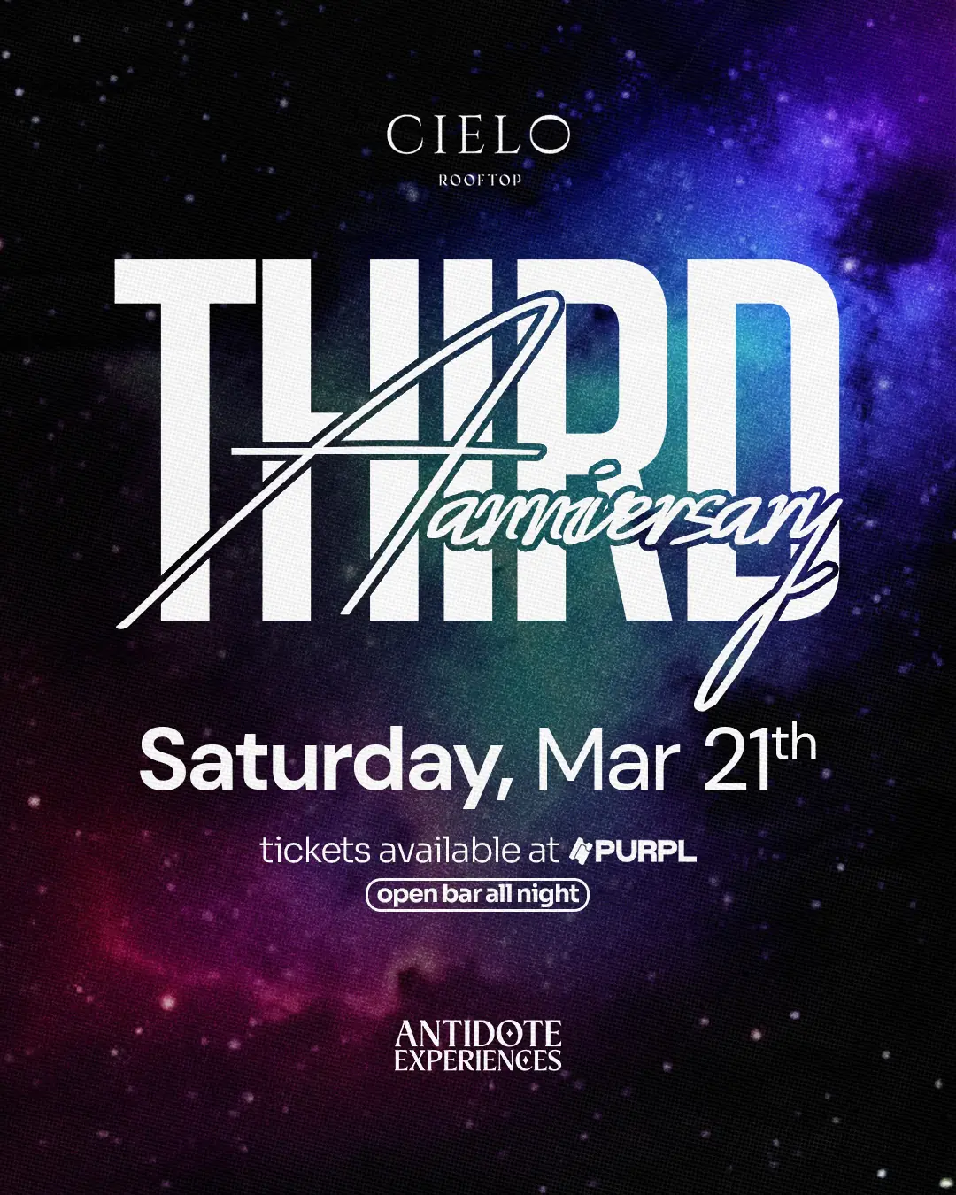 Antidote's 3rd Anniversary