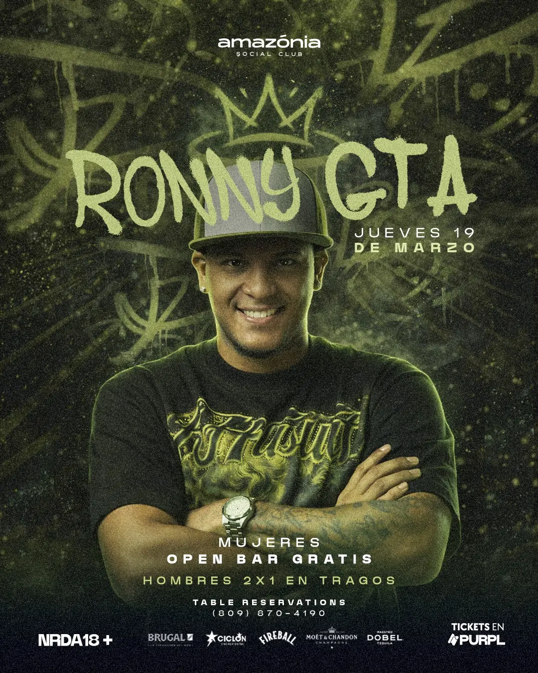 JUEVES UNIVERSITARIO @AMAZONIA  CON RONNY GTA