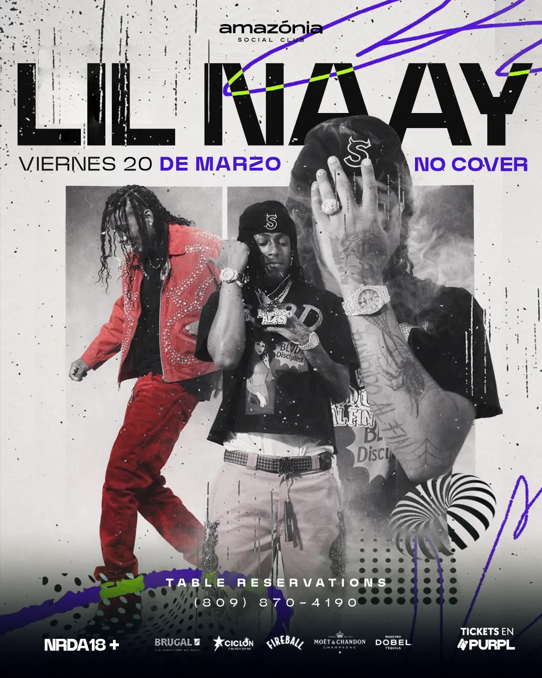 LIL NAY @AMAZONIA FRIDAYS