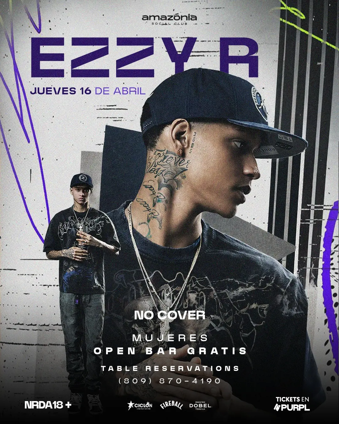 JUEVES UNIVERSITARIO @AMAZONIA  CON EZZY R