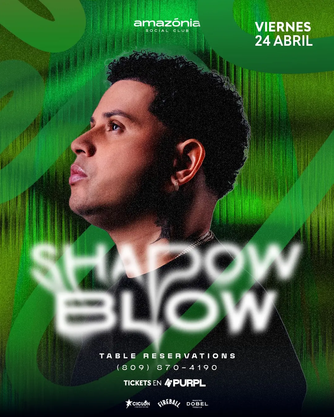 SHADOW BLOW @AMAZONIA FRIDAYS