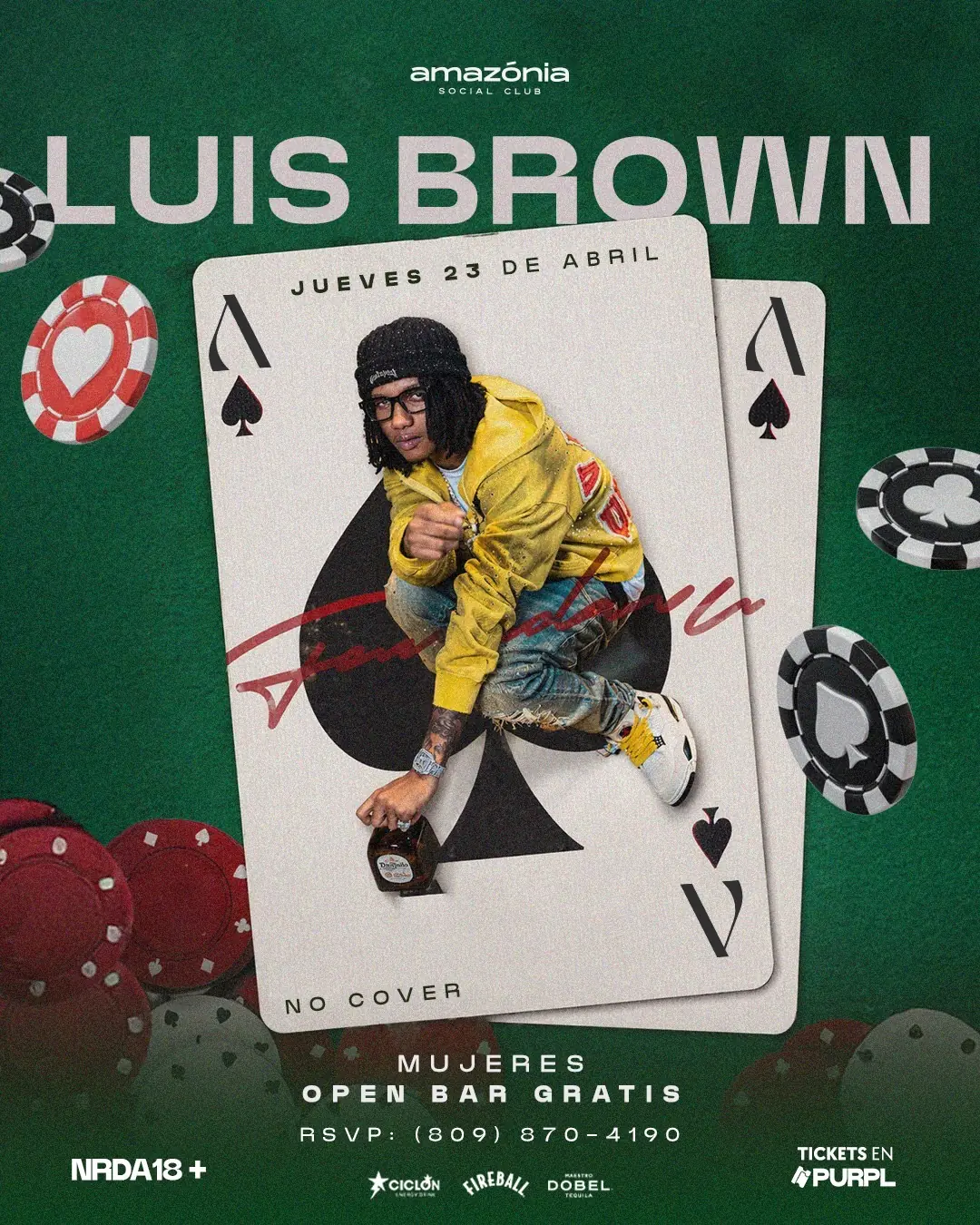 JUEVES UNIVERSITARIO @AMAZONIA  CON LUIS BROWN
