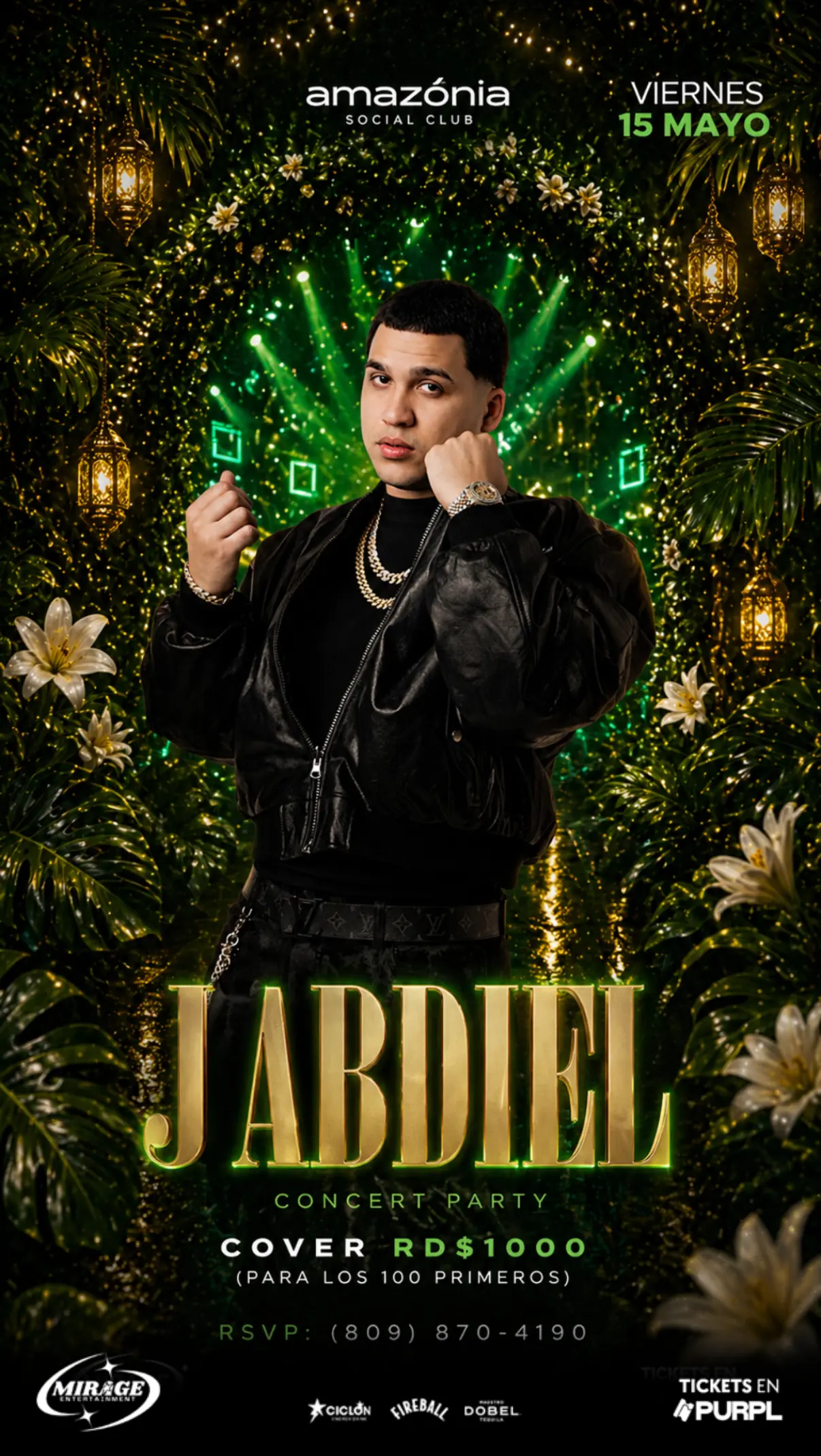 JABDIEL EN VIVO @ AMAZONIA FRIDAYS