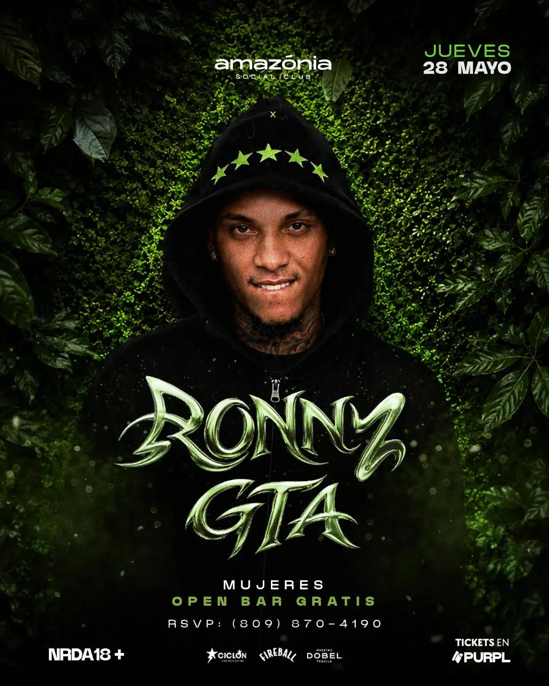 RONNY GTA ESTE JUEVES UNIVERSITARIO @AMAZONIA