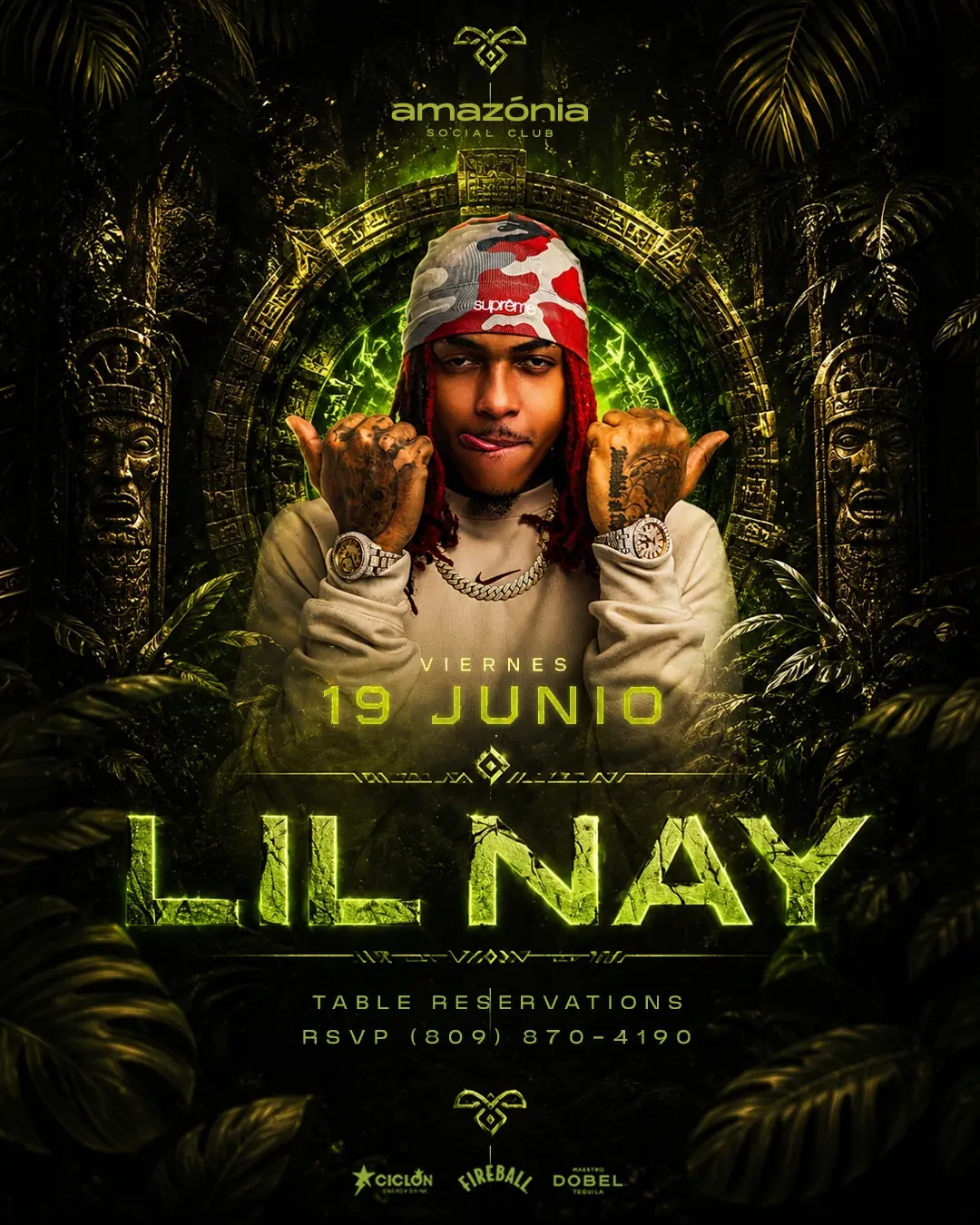 LIL NAY EN VIVO @AMAZONIA FRIDAYS