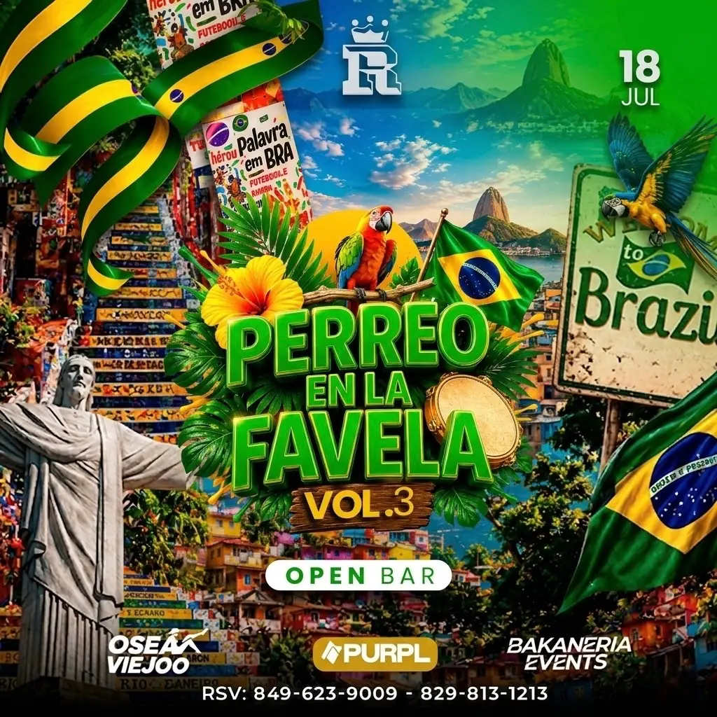 PERREO EN LA FAVELA VOL.3 🇧🇷